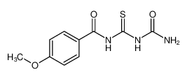 Benzamide, N-[[(aminocarbonyl)amino]thioxomethyl]-4-methoxy- CAS:69775-45-7 manufacturer & supplier