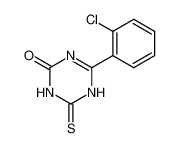 4-(2-chloro-phenyl)-6-thioxo-5,6-dihydro-1H-[1,3,5]triazin-2-one CAS:69775-47-9 manufacturer & supplier