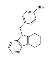 Benzenamine, 4-[(1,2,3,4-tetrahydro-9H-carbazol-9-yl)methyl]- CAS:697758-01-3 manufacturer & supplier