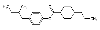 4-Propyl-cyclohexanecarboxylic acid 4-(2-methyl-butyl)-phenyl ester CAS:69777-67-9 manufacturer & supplier