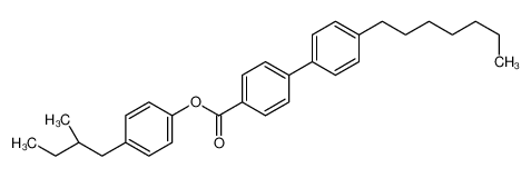 [4-[(2S)-2-methylbutyl]phenyl] 4-(4-heptylphenyl)benzoate CAS:69777-71-5 manufacturer & supplier