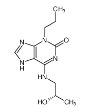 2H-Purin-2-one, 3,7-dihydro-6-[[(2S)-2-hydroxypropyl]amino]-3-propyl- CAS:697793-55-8 manufacturer & supplier