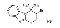 3-bromo-4,4-dimethyl-3,4-dihydro-2H-benzo[4,5]imidazo[2,1-b][1,3]thiazine hydrobromide CAS:697794-38-0 manufacturer & supplier