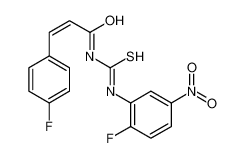 N-[(2-fluoro-5-nitrophenyl)carbamothioyl]-3-(4-fluorophenyl)prop-2-enamide CAS:6978-69-4 manufacturer & supplier