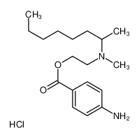 2-(4-aminobenzoyl)oxyethyl-methyl-octan-2-ylazanium,chloride CAS:69780-95-6 manufacturer & supplier