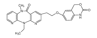 6-(2-(11-ethyl-5-methyl-6-oxo-6,11-dihydro-5H-dipyrido[3,2-b:2',3'-e][1,4]diazepin-8-yl)ethoxy)-1,4-dihydro-2H-benzo[d][1,3]oxazin-2-one CAS:697801-40-4 manufacturer & supplier