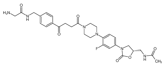 (S)-N-(4-(4-(4-(4-(5-(acetamidomethyl)-2-oxooxazolidin-3-yl)-2-fluorophenyl)piperazin-1-yl)-4-oxobutanoyl)benzyl)-2-aminoacetamide CAS:697804-58-3 manufacturer & supplier