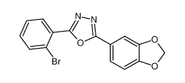 2-benzo[1,3]dioxol-5-yl-5-(2-bromo-phenyl)-[1,3,4]oxadiazole CAS:69785-83-7 manufacturer & supplier