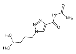 1-(3-dimethylamino-propyl)-1H-[1,2,3]triazole-4-carboxylic acid carbamoylamide CAS:69792-27-4 manufacturer & supplier