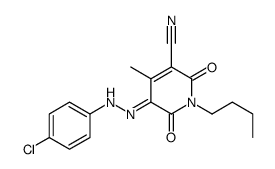 (5E)-1-butyl-5-[(4-chlorophenyl)hydrazinylidene]-4-methyl-2,6-dioxopyridine-3-carbonitrile CAS:69808-32-8 manufacturer & supplier