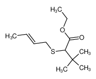 2-[((E)-But-2-enyl)sulfanyl]-3,3-dimethyl-butyric acid ethyl ester CAS:69813-15-6 manufacturer & supplier