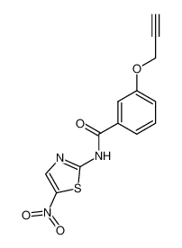 N-(5-nitro-thiazol-2-yl)-3-prop-2-ynyloxy-benzamide CAS:69819-34-7 manufacturer & supplier