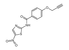 N-(5-nitro-thiazol-2-yl)-4-prop-2-ynyloxy-benzamide CAS:69819-35-8 manufacturer & supplier