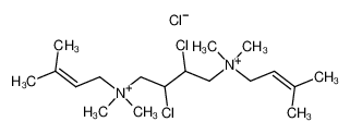 1,4-Bis-((3,3-dimethylallyl)-dimethylammonium)-2,3-dichlorbutan-dichlorid CAS:6982-65-6 manufacturer & supplier