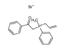 Allyl-methyl-(2-oxo-2-phenyl-ethyl)-phenyl-phosphonium; bromide CAS:69822-94-2 manufacturer & supplier