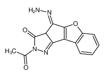 2-acetyl-1,2-dihydro-benzo[4',5']furo[2',3':4,5]cyclopenta[1,2-c]pyrazole-3,4-dione 4-hydrazone CAS:69829-43-2 manufacturer & supplier