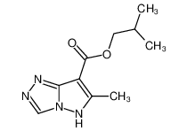 6-methyl-5H-pyrazolo[5,1-c][1,2,4]triazole-7-carboxylic acid isobutyl ester CAS:69830-41-7 manufacturer & supplier