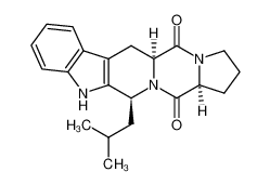 (5aS,12S,14aS)-12-isobutyl-1,2,3,5a,6,11,12,14a-octahydro-5H,14H-pyrrolo[1',2':4',5']pyrazino[2',1':6,1]pyrido[3,4-b]indole-5,14-dione CAS:69832-15-1 manufacturer & supplier