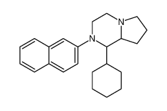 Pyrrolo[1,2-a]pyrazine, 1-cyclohexyloctahydro-2-(2-naphthalenyl)- CAS:698347-36-3 manufacturer & supplier