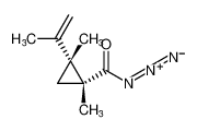 rel-(1R,2R)-1,2-dimethyl-2-(prop-1-en-2-yl)cyclopropane-1-carbonyl azide CAS:698349-26-7 manufacturer & supplier