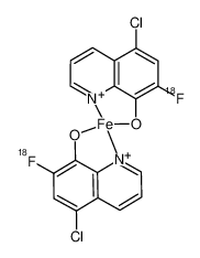 5-chloro-7-[18F]fluoro-8-hydroxyquinoline Fe(II) bis-chelate complex CAS:698349-52-9 manufacturer & supplier