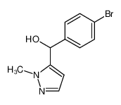 (4-bromophenyl)-(2-methyl-2H-pyrazol-3-yl)-methanol CAS:698356-08-0 manufacturer & supplier