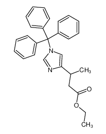 ethyl 3-(1-triphenylmethyl-1H-imidazol-4-yl)butanoate CAS:698367-52-1 manufacturer & supplier