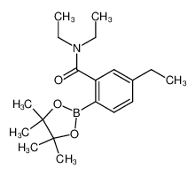 pinacolo[2-(N,N-diethylcarboxamido)-3-ethylphenyl]boronate CAS:698377-17-2 manufacturer & supplier