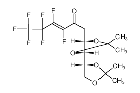 (E)-1-(1'-deoxy-2',3':4',5'-di-O-isopropylidene-D-xylityl)-2,3,4,4,5,5,5-heptafluoropent-2-en-1-one CAS:698386-24-2 manufacturer & supplier