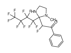 2-fluoro-2-(1-methyl-2-(perfluorobutyl)imidazolidin-2-yl)-1-phenylethan-1-one CAS:698386-29-7 manufacturer & supplier