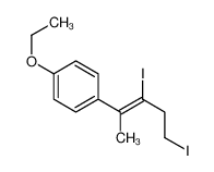 1-(3,5-diiodopent-2-en-2-yl)-4-ethoxybenzene CAS:698389-67-2 manufacturer & supplier