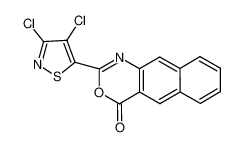 2-(3,4-dichloroisothiazol-5-yl)-4H-naphtho[2,3-d][1,3]oxazin-4-one CAS:698391-00-3 manufacturer & supplier