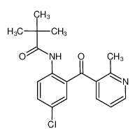 N-[4-chloro-2-(2-methyl-pyridine-3-carbonyl)-phenyl]-2,2-dimethyl-propionamide CAS:698395-71-0 manufacturer & supplier