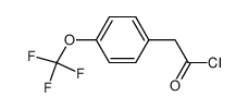 2-(4-(trifluoromethoxy)phenyl)acetyl chloride CAS:698397-76-1 manufacturer & supplier