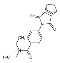 4-(1,3-dioxo-1,3,3a,4,7,7a-hexahydro-2H-4,7-methanoisoindol-2-yl)-N,N-diethylbenzamide CAS:69844-10-6 manufacturer & supplier