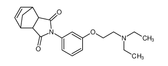 2-(3-(2-(diethylamino)ethoxy)phenyl)-3a,4,7,7a-tetrahydro-1H-4,7-methanoisoindole-1,3(2H)-dione CAS:69844-15-1 manufacturer & supplier