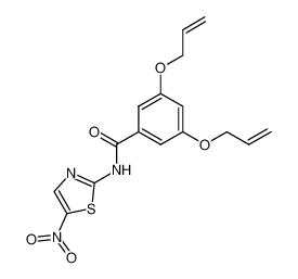 3,5-bis-allyloxy-N-(5-nitro-thiazol-2-yl)-benzamide CAS:69846-69-1 manufacturer & supplier