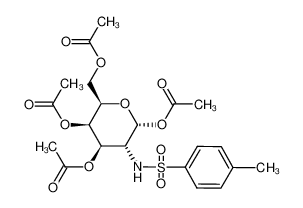 Acetic acid (2R,3R,4R,5R,6R)-2,5-diacetoxy-6-acetoxymethyl-3-(toluene-4-sulfonylamino)-tetrahydro-pyran-4-yl ester CAS:69848-69-7 manufacturer & supplier