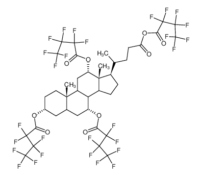 Cholsaeure-tetrakis-heptafluorbutyrat CAS:69850-35-7 manufacturer & supplier