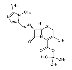 (6R)-7t-(2-amino-3-methyl-3H-imidazol-4-ylmethyleneamino)-3-methyl-8-oxo-(6rH)-5-thia-1-aza-bicyclo[4.2.0]oct-2-ene-2-carboxylic acid tert-butyl ester CAS:69851-27-0 manufacturer & supplier