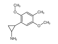 2-(2,5-dimethoxy-4-methylphenyl)cyclopropan-1-amine CAS:69854-49-5 manufacturer & supplier