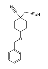 1-(cyanomethyl)-4-phenylmethoxycyclohexane-1-carbonitrile CAS:69857-51-8 manufacturer & supplier