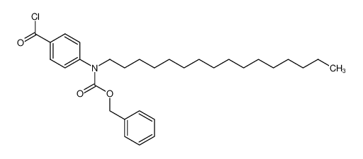 N-carbobenzyloxy-4-(hexadecylamino)benzoyl chloride CAS:69876-93-3 manufacturer & supplier