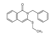 2-benzyl-3-ethylsulfanyl-2H-isoquinolin-1-one CAS:69883-51-8 manufacturer & supplier