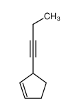 3-(1-Butinyl)cyclopenten CAS:69888-66-0 manufacturer & supplier