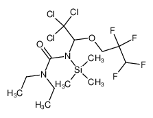 1,1-diethyl-3-(2,2,2-trichloro-1-(2,2,3,3-tetrafluoropropoxy)ethyl)-3-(trimethylsilyl)urea CAS:69889-13-0 manufacturer & supplier