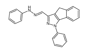 1-phenyl-1,4-dihydro-indeno[1,2-c]pyrazol-3-carbaldehyde phenylhydrazone CAS:6989-15-7 manufacturer & supplier