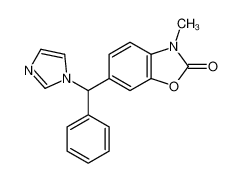 6-[imidazol-1-yl(phenyl)methyl]-3-methyl-1,3-benzoxazol-2-one CAS:698977-52-5 manufacturer & supplier