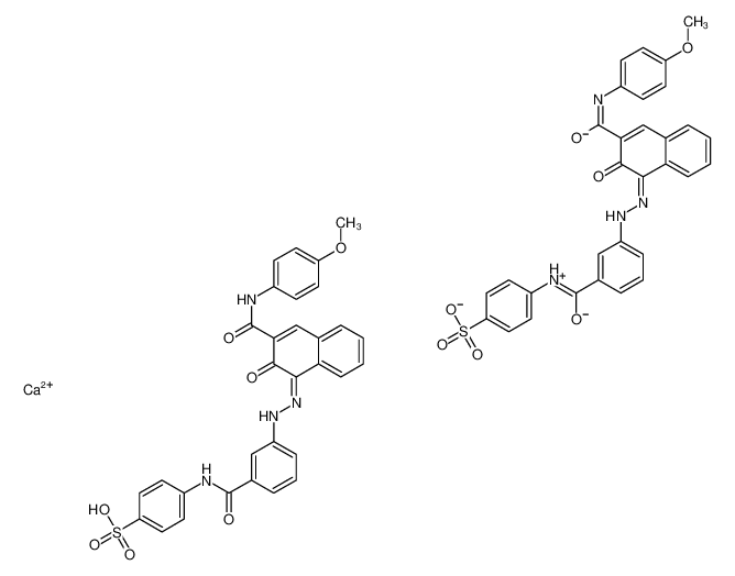 calcium,4-[[3-[(2Z)-2-[3-[(4-methoxyphenyl)carbamoyl]-2-oxonaphthalen-1-ylidene]hydrazinyl]benzoyl]amino]benzenesulfonate CAS:69898-39-1 manufacturer & supplier