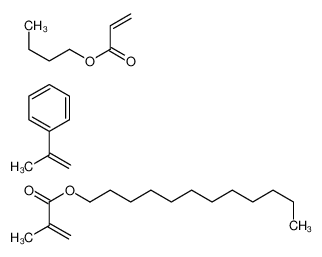 butyl prop-2-enoate,dodecyl 2-methylprop-2-enoate,prop-1-en-2-ylbenzene CAS:69898-54-0 manufacturer & supplier